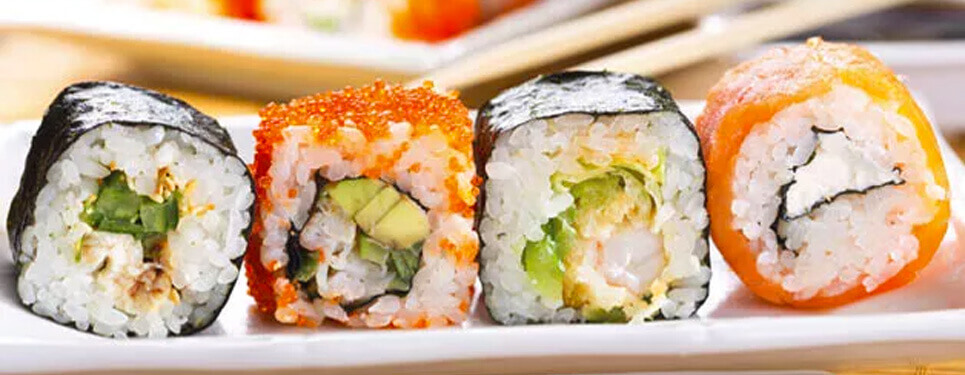 sushi para tapas