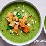 Sopa de Brócoli con Pollo