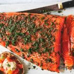 salmon gravlax escandinavo